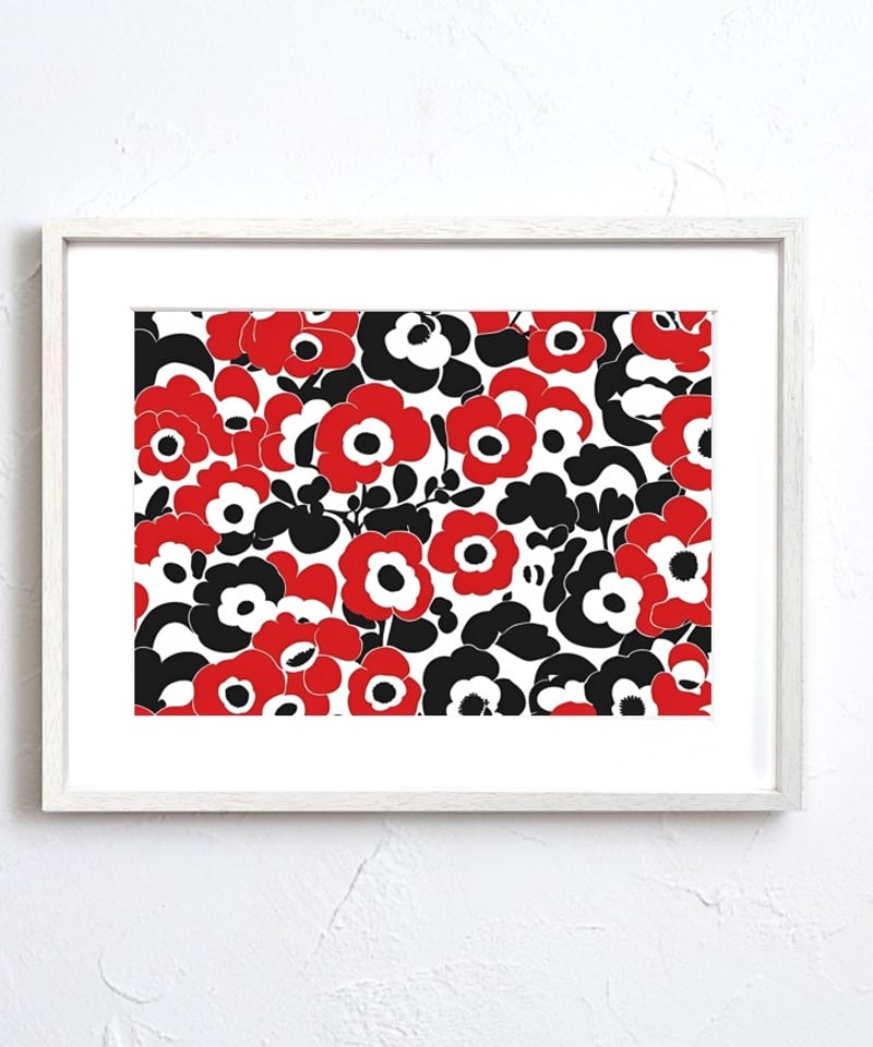 ポピー ウニッコ マリメッコ 北欧 花畑 ボタニカル スカンジナビアン