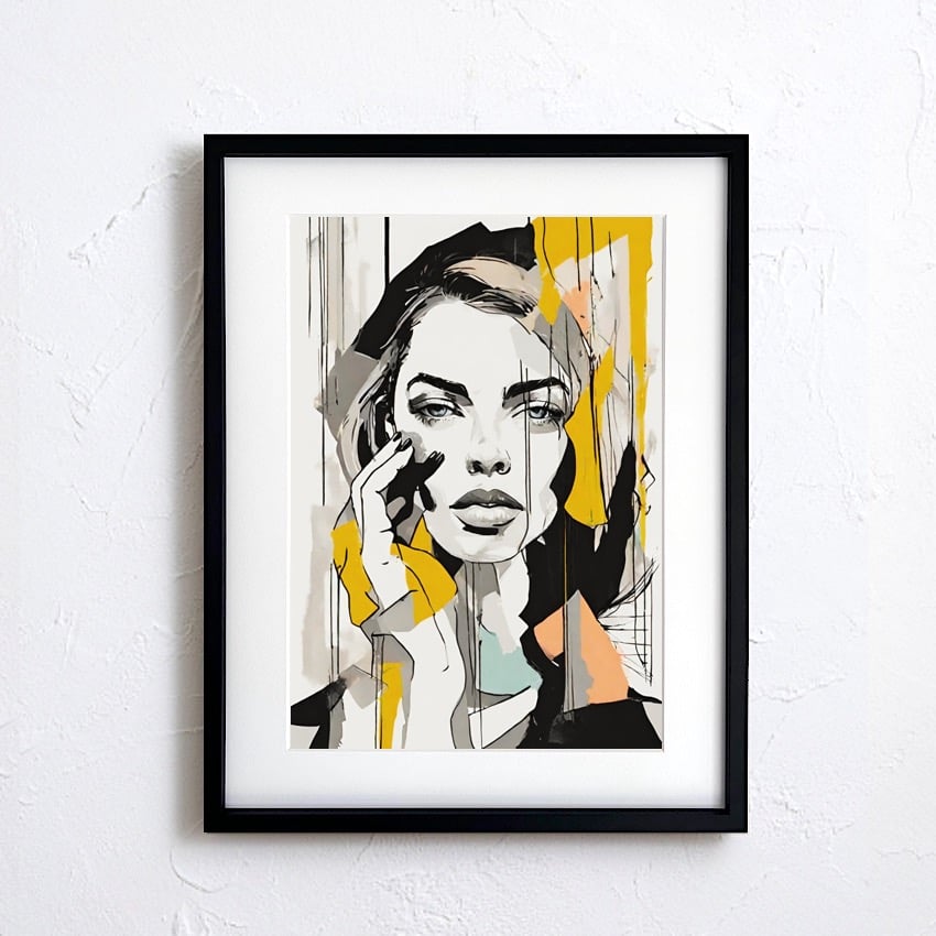 私たちの存在X 2枚セット/ 抽象画 77×56㎝ B2 額縁セット 原画のみ 抽象画 77×56㎝ B2 額縁セット 原画1点のみ