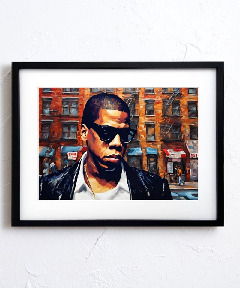 Empire Flow｜Jay-Zをオマージュしたストリートアートポスター