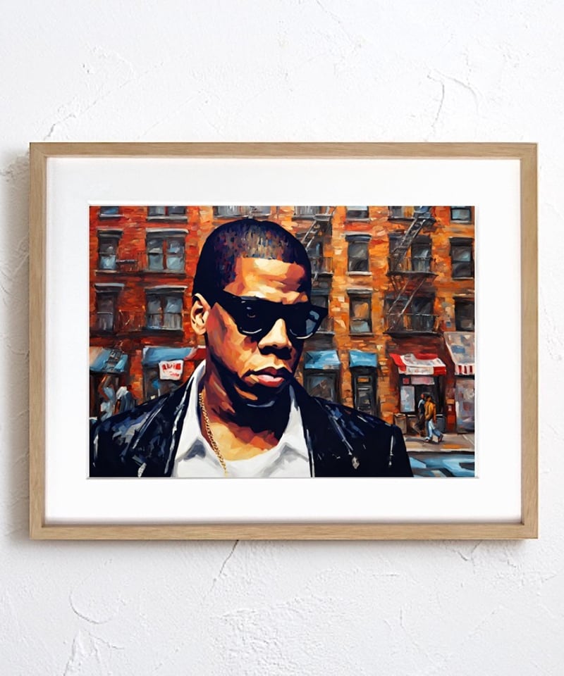 Empire Flow｜Jay-Zをオマージュしたストリートアートポスター