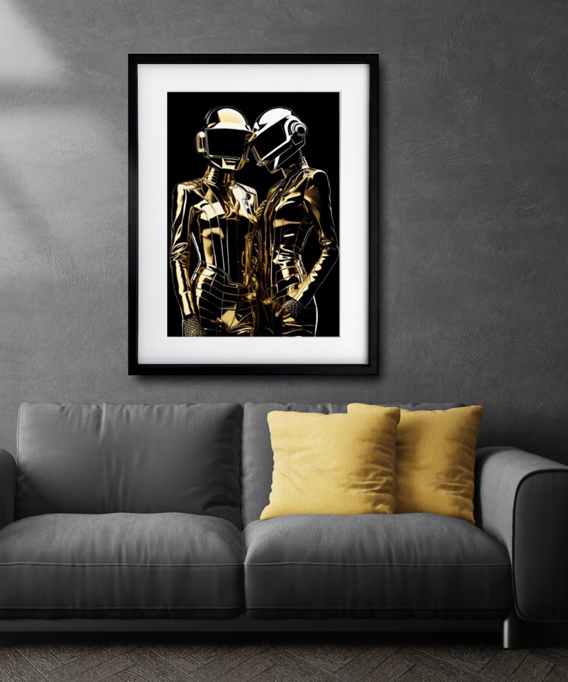 2062AW｜未来のレディースファッションを描いた近未来アートポスター