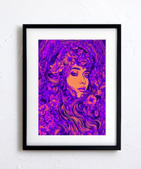 【ケイトモス】額100.5㎝×70.5㎝　女性 モノクロ ポスター　インテリア ケイトモス】額100.5㎝×70.5㎝ 女性 モノクロ ポスター インテリア