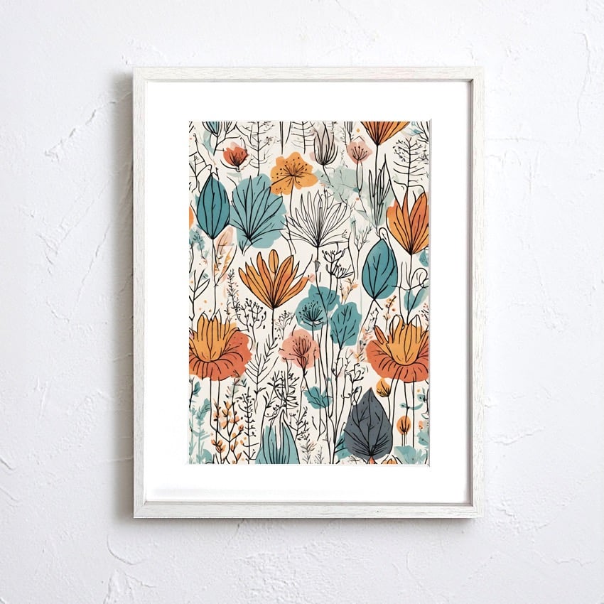 抽象画 アートパネル 花 草 インテリア 絵画 原画 北欧 ナチュラル アート 抽象画 アートパネル 花 草 インテリア 絵画 原画 北欧