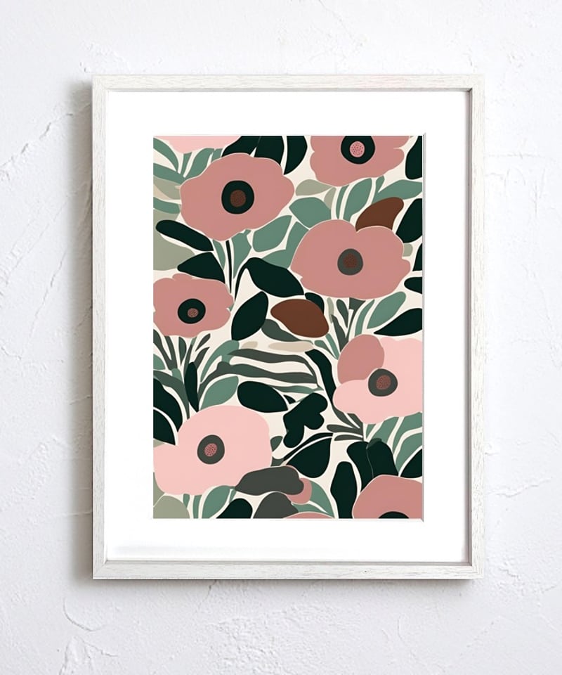 Flowers in the Field｜北欧カラーが映えるボタニカルフラワーアート