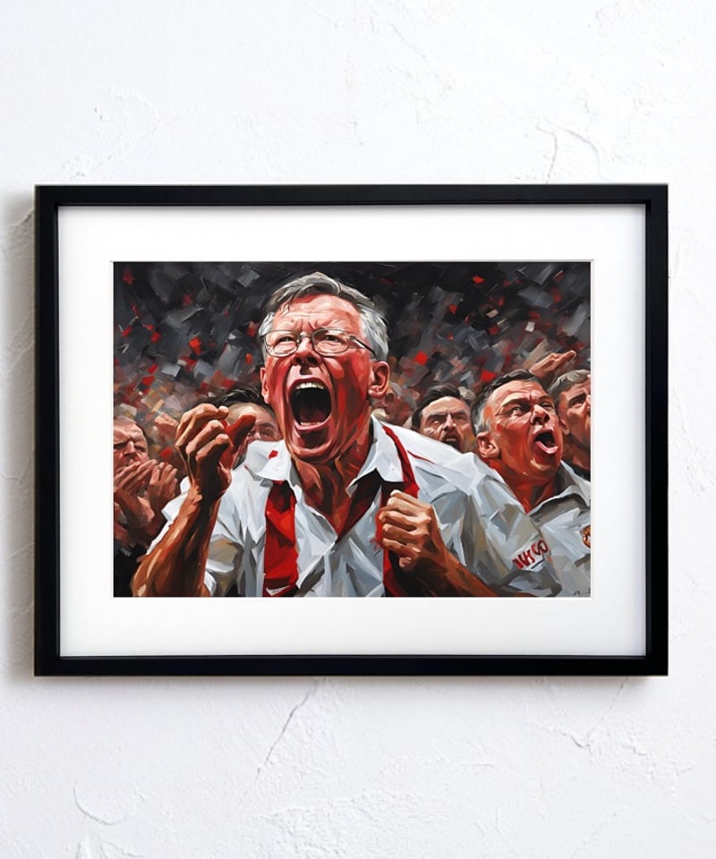 Sir Alex｜アレックスファーガソン監督アートポスター｜マンチェスター