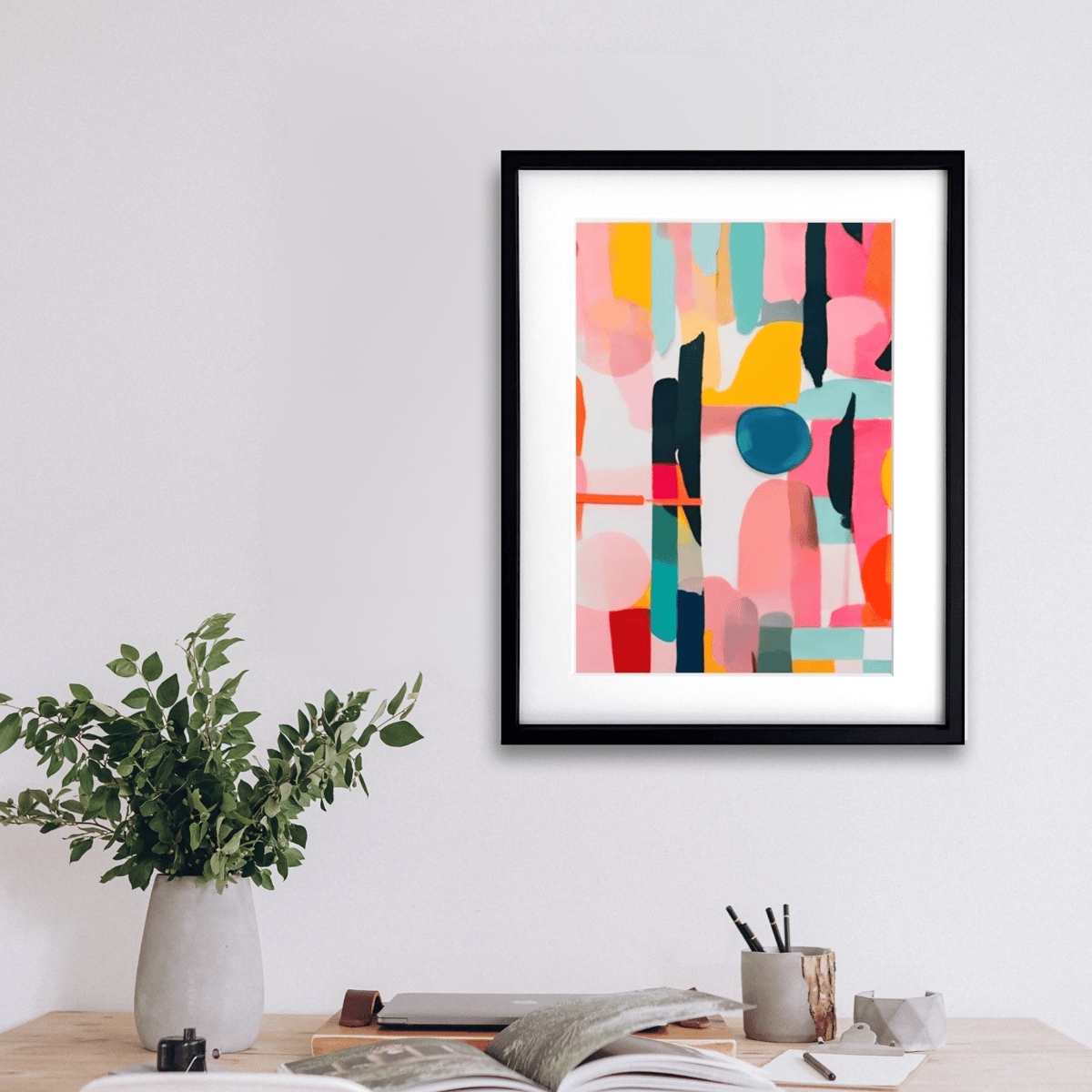 値下げ！【新品】絵画 北欧の抽象的な光の豪華な装飾画F9