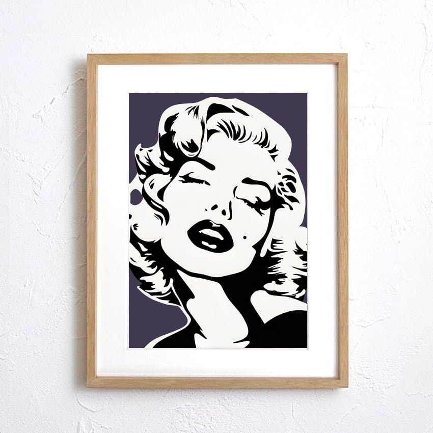 値下げ↓マリリン・モンロー 額絵 マリリンモンロー モノトーン 白黒 モダン ラグジュアリー ポップ