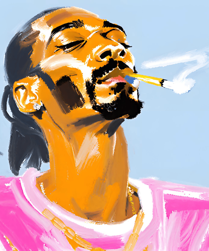 SNOOP DOGG アート Snoop Dogg – Ash Inked