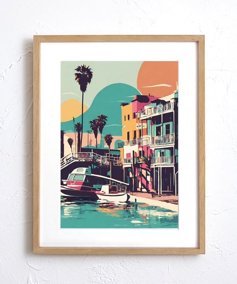 サンタモニカ アメリカンヴィンテージ カリフォルニア ヨットハーバー