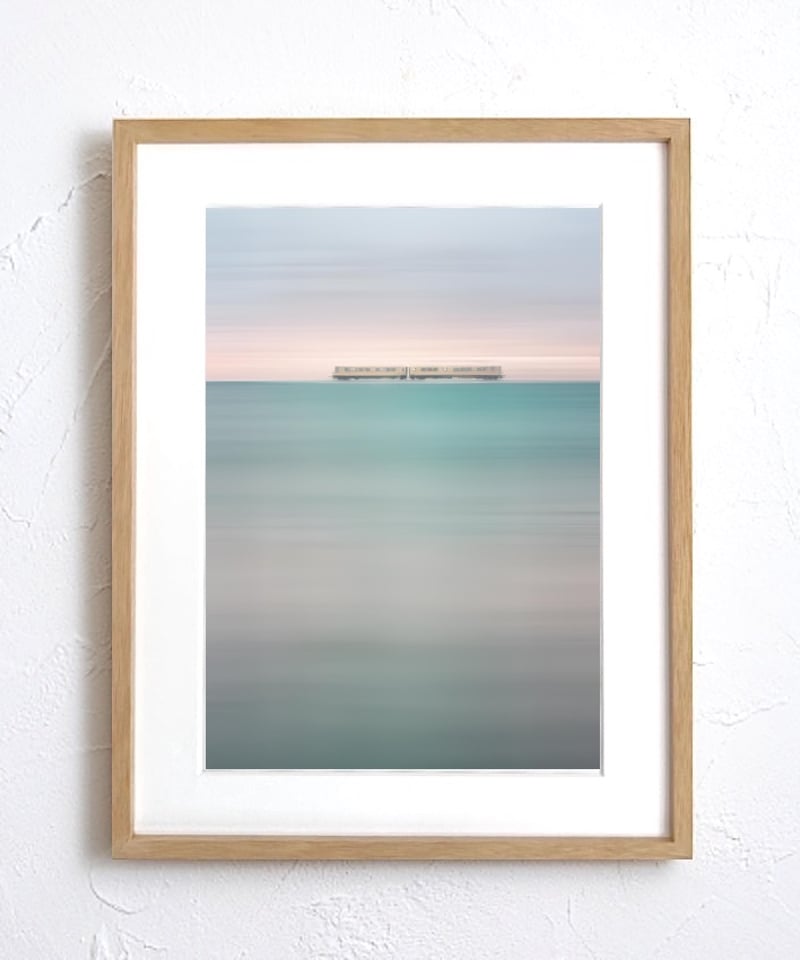 ヒーリング癒し絵画＊心の空   太陽 青空  青の世界　日射し  冷静　クリア ヒーリング癒し絵画＊心の空 太陽 青空 青の世界 日射し 冷静 クリア
