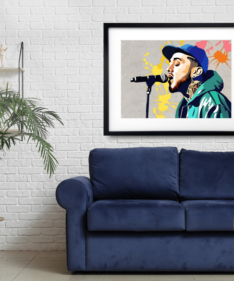 Mac Miller｜伝説のアーティストをオマージュした追悼アートポスター