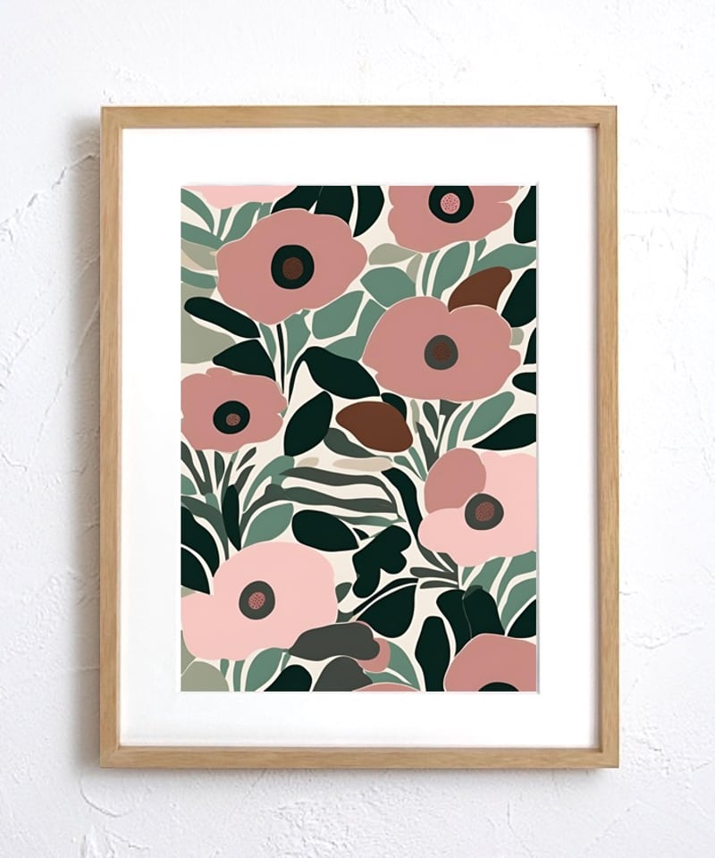 Flowers in the Field｜北欧カラーが映えるボタニカルフラワーアート