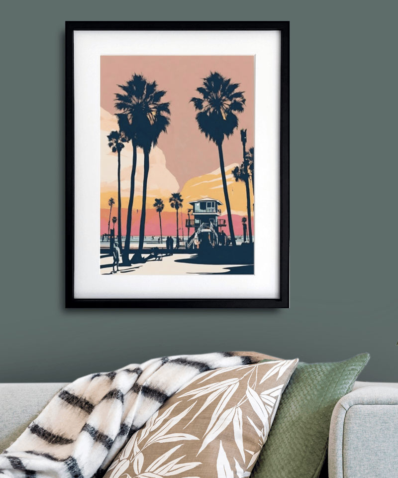 サンタモニカビーチ アメリカンヴィンテージ カリフォルニア ライフ