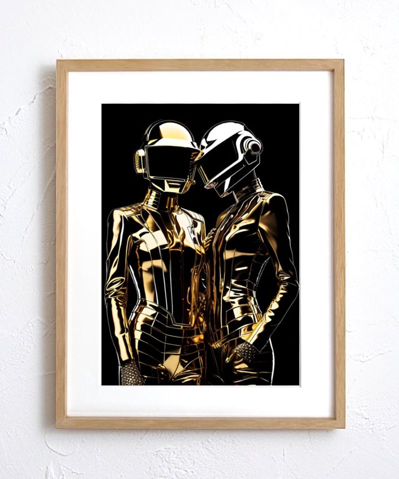 2062AW｜未来のレディースファッションを描いた近未来アートポスター