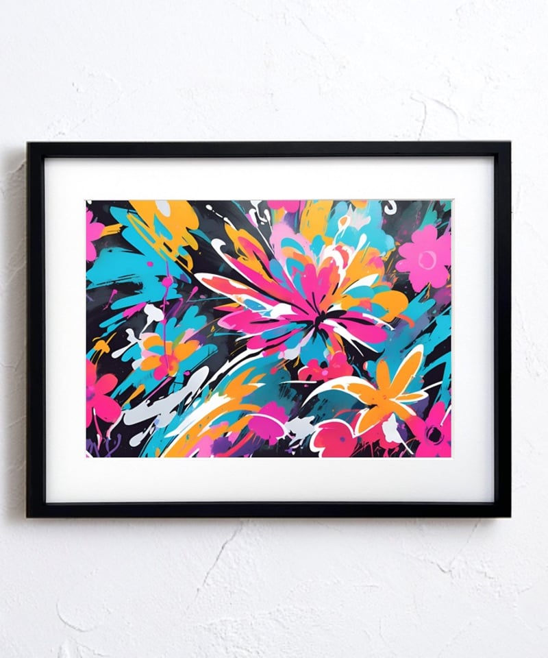 ウニッコ ポピー花畑 マリメッコ グラフティ 色彩 ボタニカル