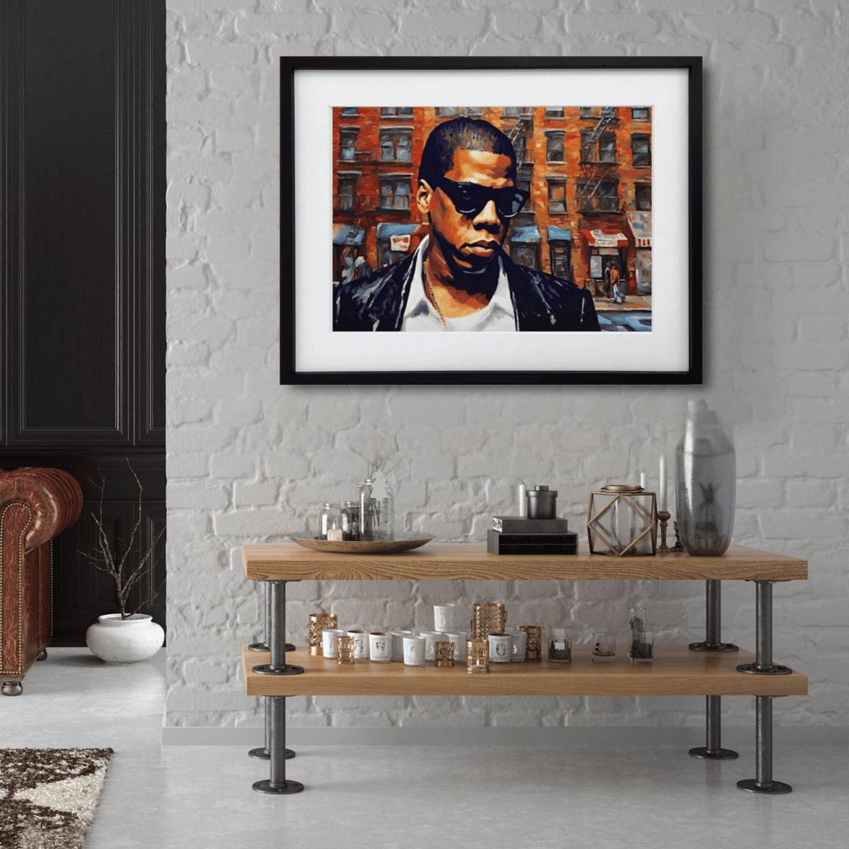 Empire Flow｜Jay-Zをオマージュしたストリートアートポスター