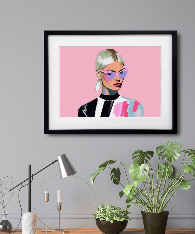 ファッション アブストラクト 現代アート 肖像画 抽象画 ファッション アブストラクト 現代アート 肖像画 抽象画