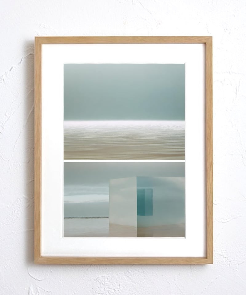 幻想フォトグラフ｜湖のブルートーンが美しい自然写真｜リビング寝室