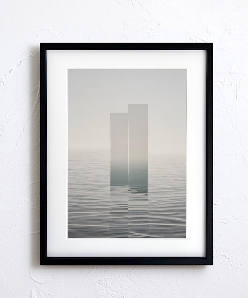 Ripple｜幻想的な湖の波紋を切り取ったヒーリングフォトアート｜北欧