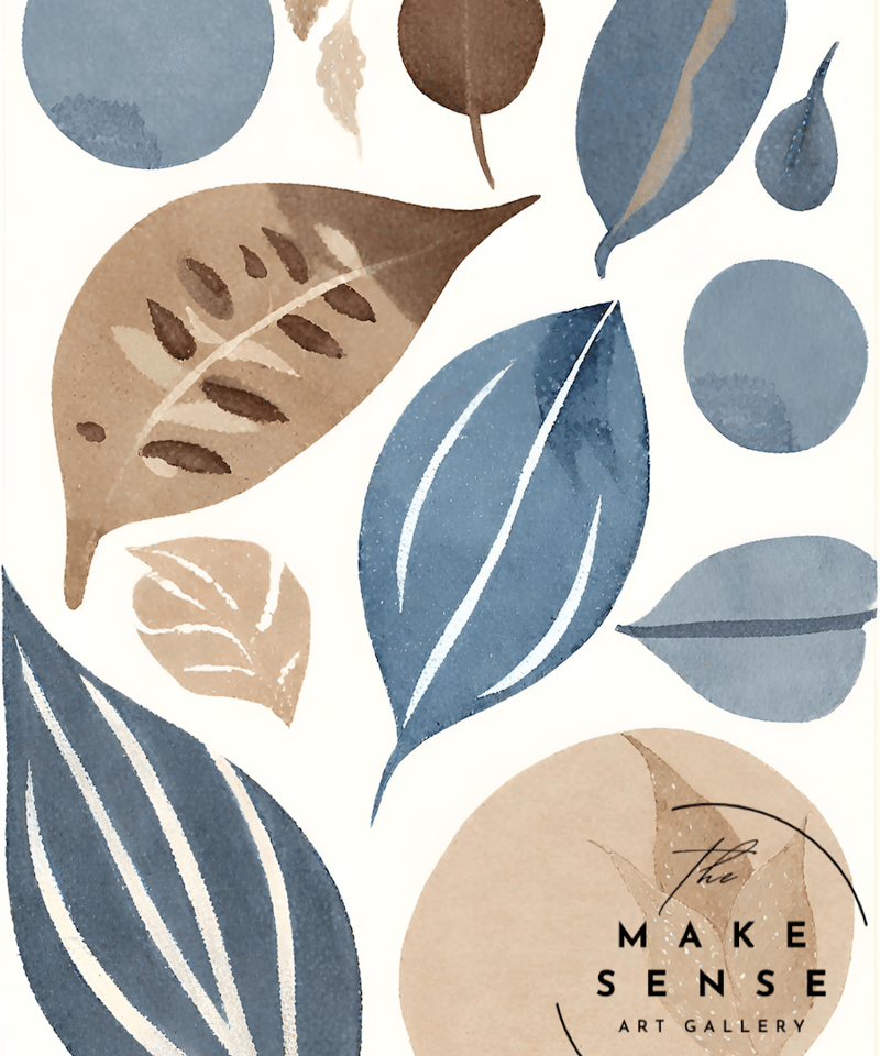 Grace｜北欧ボタニカルアートポスター｜A4〜A2額縁付き