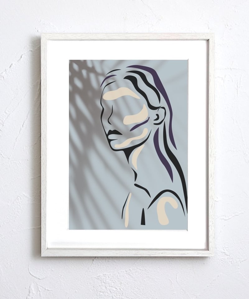 押絵額　７８５ｍｍ×３７５㎜×３５㎜ 木洩れ日と私 静けさ 美しさ エネルギー 凛 ボタニカル 絵画 洗練され