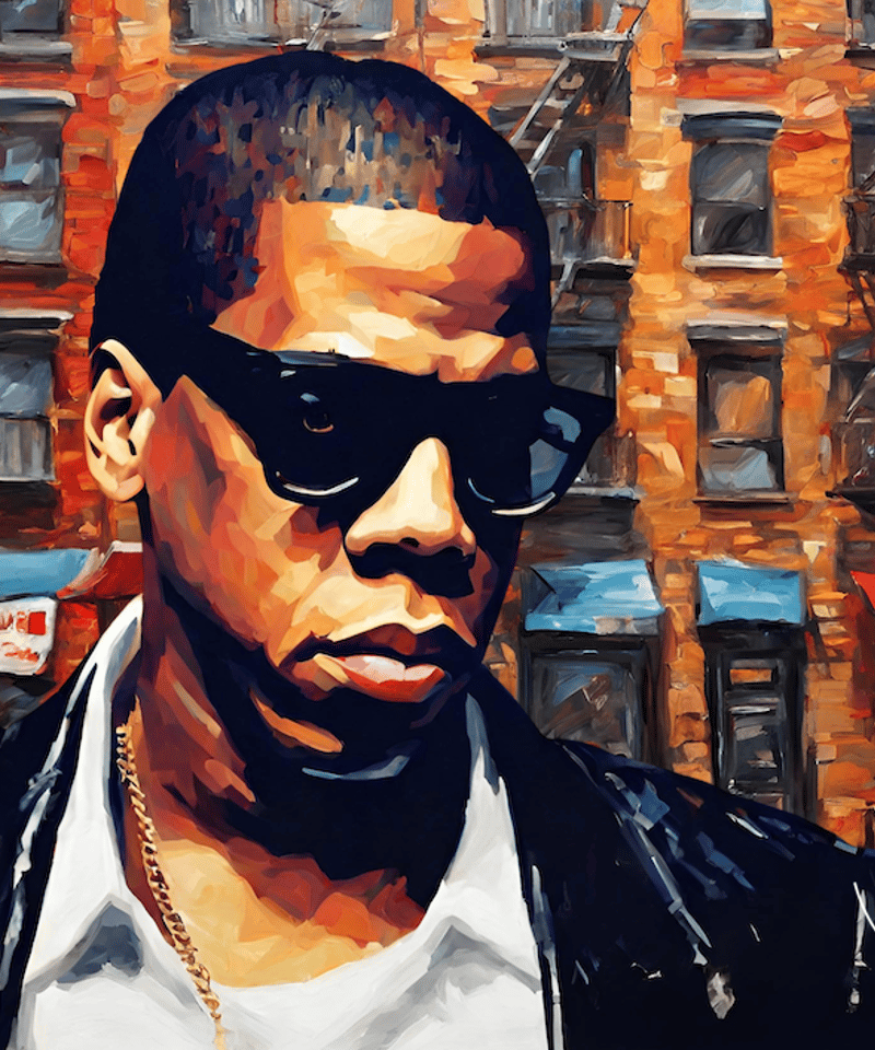 Empire Flow｜Jay-Zをオマージュしたストリートアートポスター