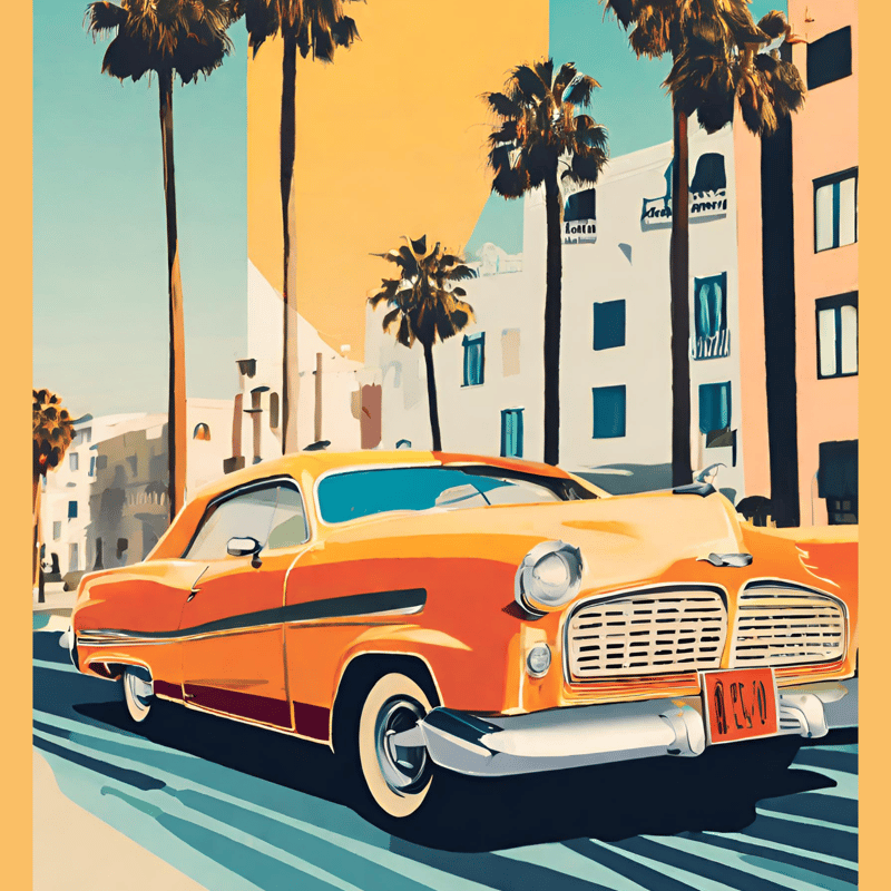 な 絵画カリフォルニアビンテージアート 絵画カリフォルニアビンテージアート