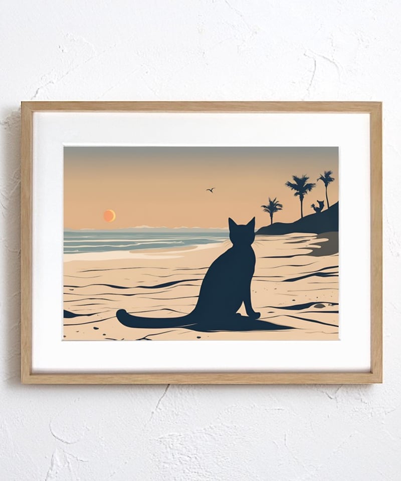絵画 切り絵 猫 猫の雑貨 黒猫 立体アート さび猫 日本画 cat art 切り絵作家 草太 | Today's paper cutting 