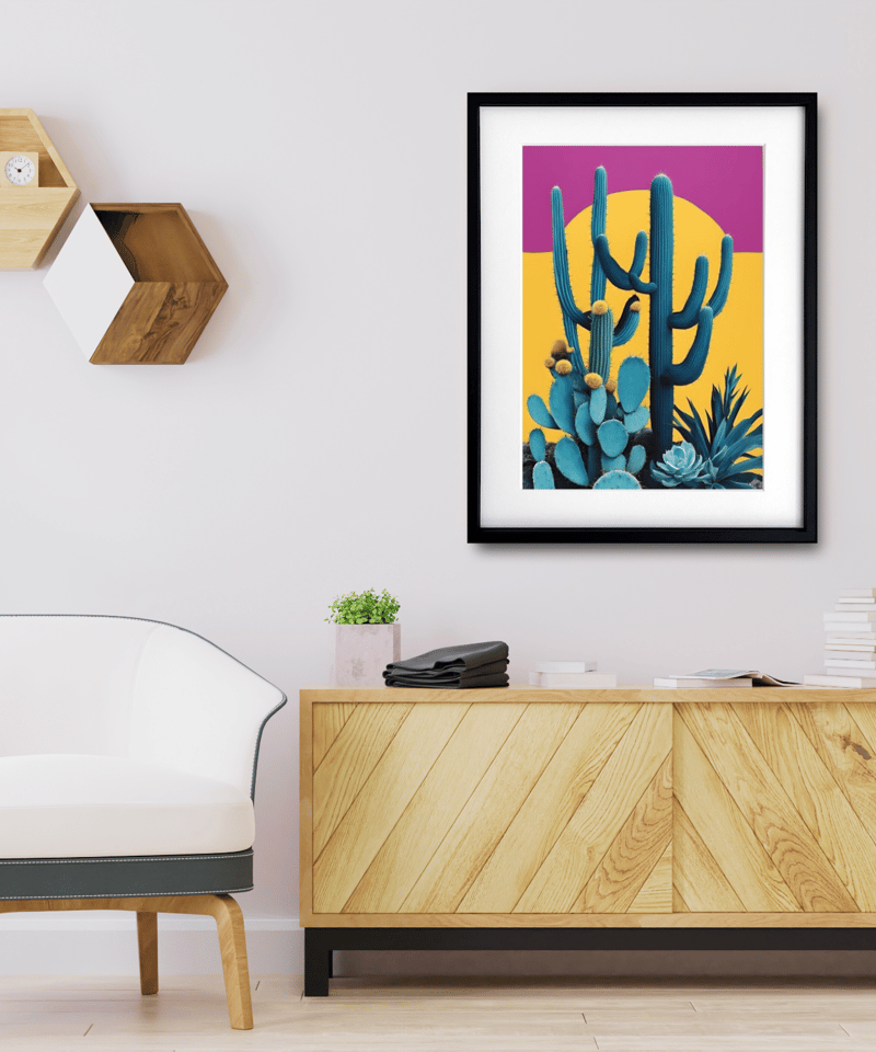 な 絵画カリフォルニアビンテージアート サンタモニカ アメリカンヴィンテージ カリフォルニア ブルー