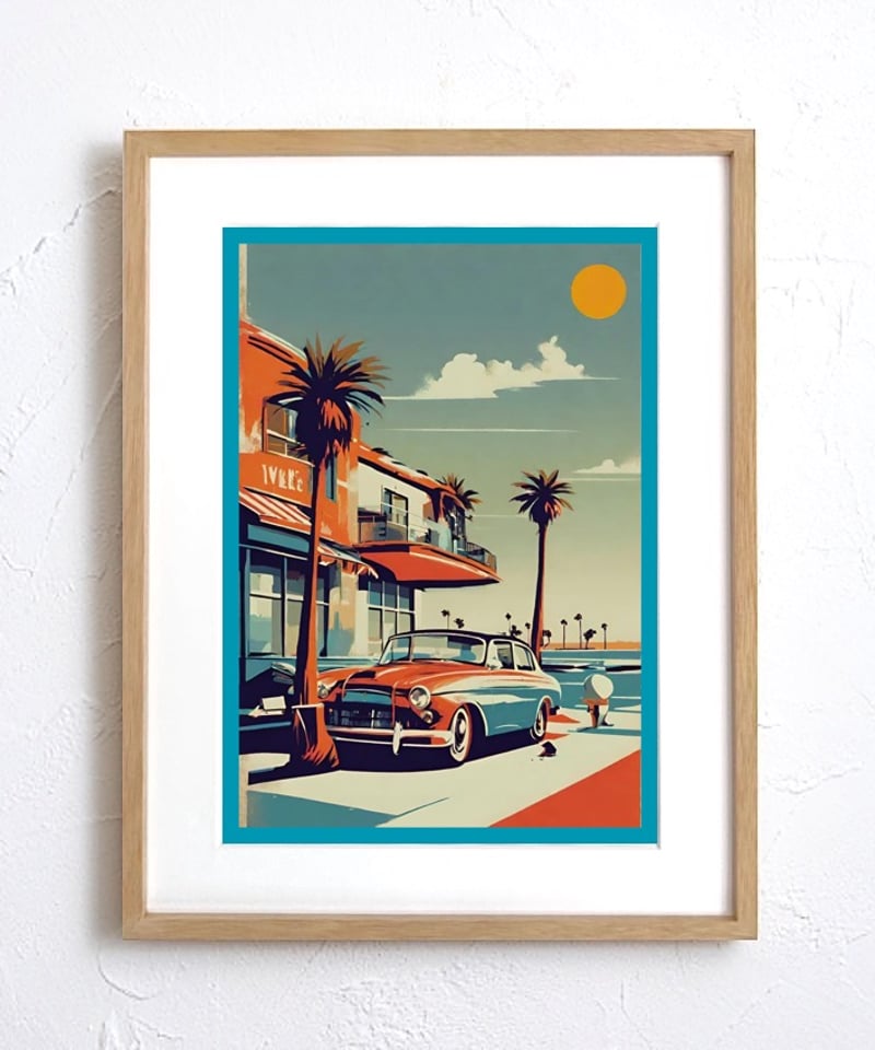 な 絵画カリフォルニアビンテージアート な 絵画カリフォルニアビンテージアート な 絵画カリフォルニア