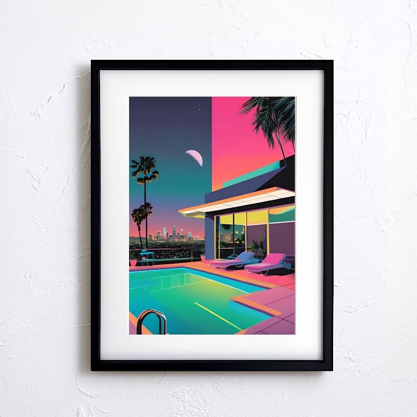 LA Down Town Night｜ロサンゼルスの夜景を切り取った