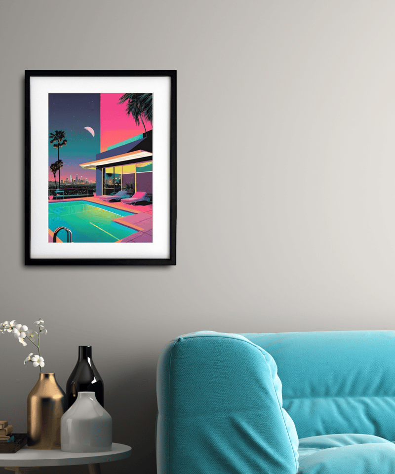 インテリア アート 絵 海の絵 ビームス ロキシー レピドス インテリア