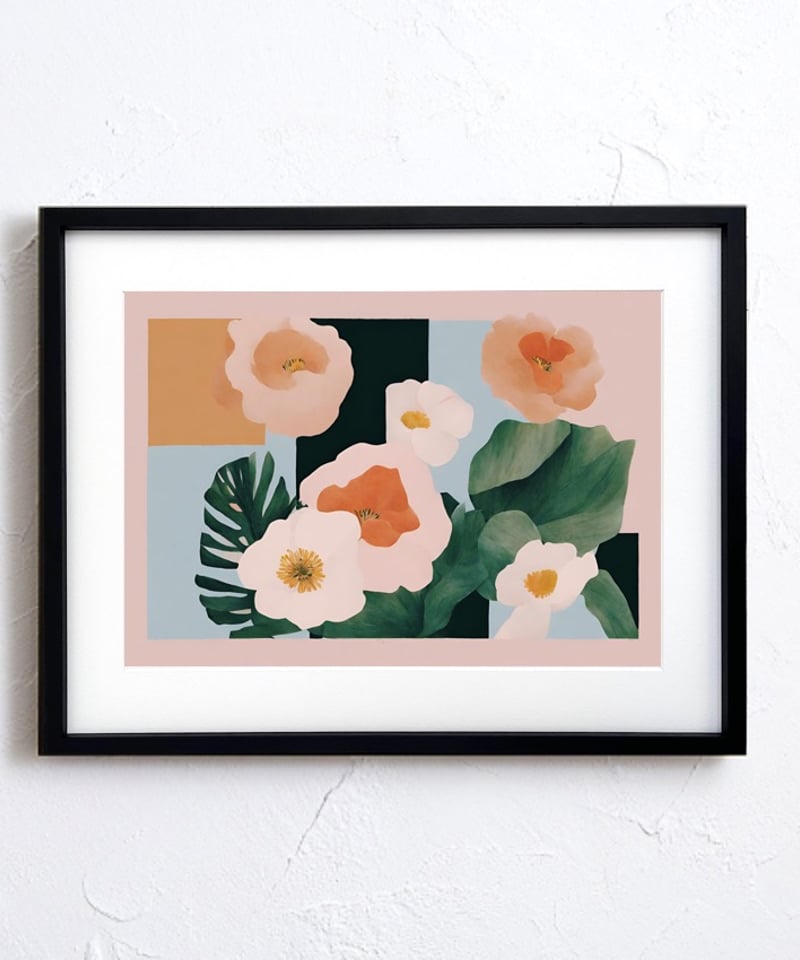 Halcyon｜安らぎと幸福感を描いたミニマルアートポスター｜北欧モダン