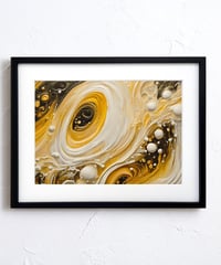 palm leaf｜モノクロで描く大人のパームツリーアートポスター｜西海岸