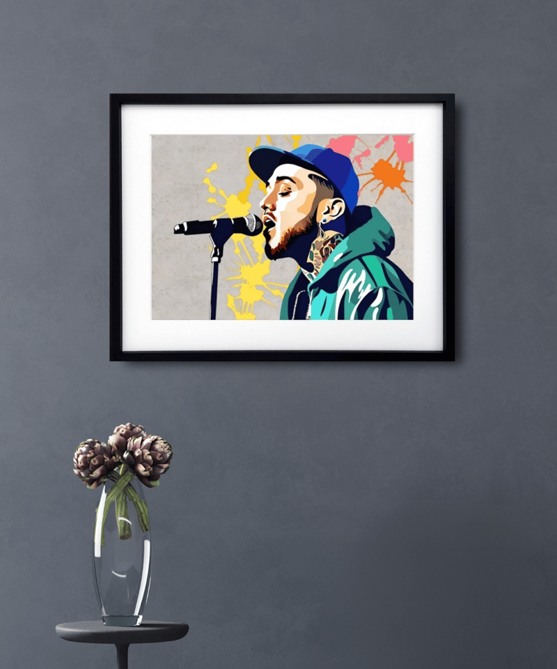 Mac Miller｜伝説のアーティストをオマージュした追悼アートポスター