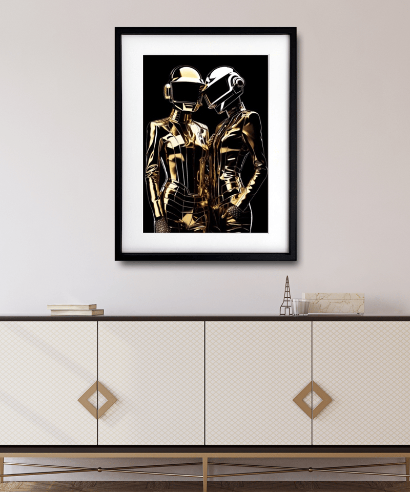 2062AW｜未来のレディースファッションを描いた近未来アートポスター