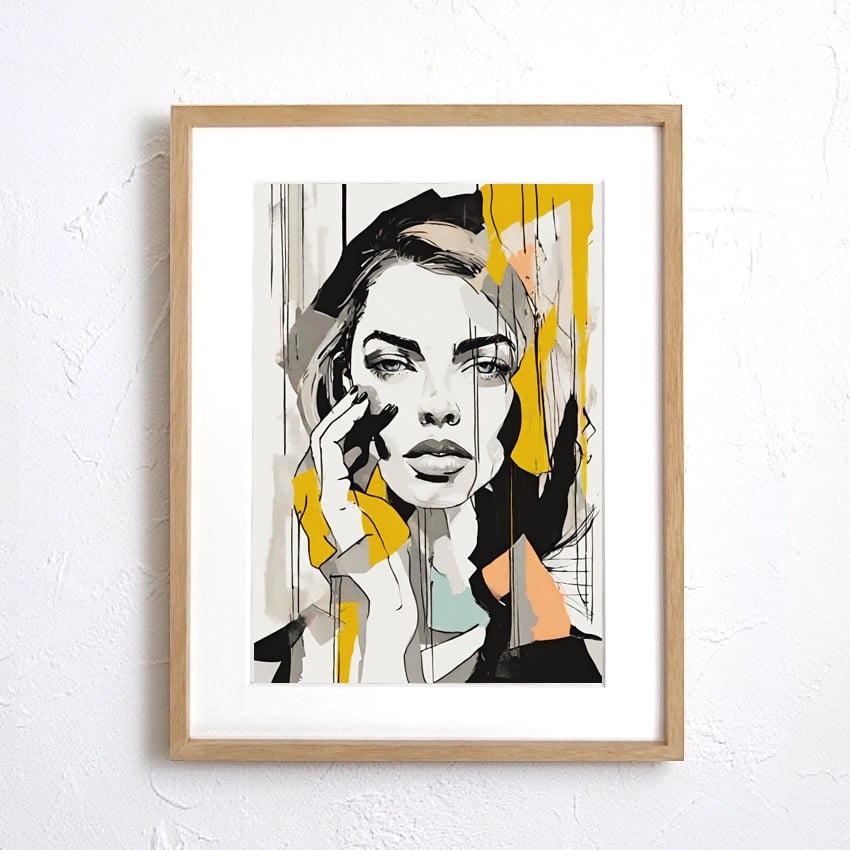 【現代アート】絵画 女性シルエットポスター BIG SIZE ゴールドフレーム付 楽天市場】女性シルエットのアートポスター LIFEHACK A3 A4 A2