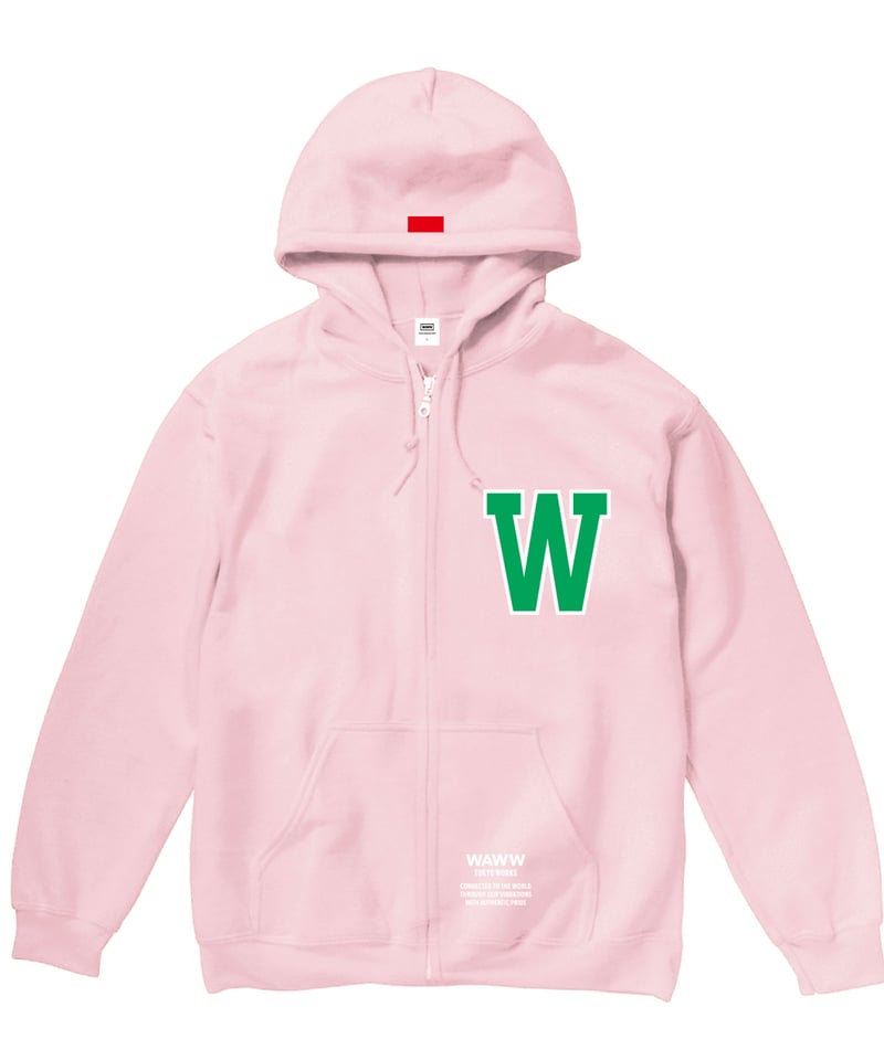 COLLEGE ZIP HOODIE | WAWW