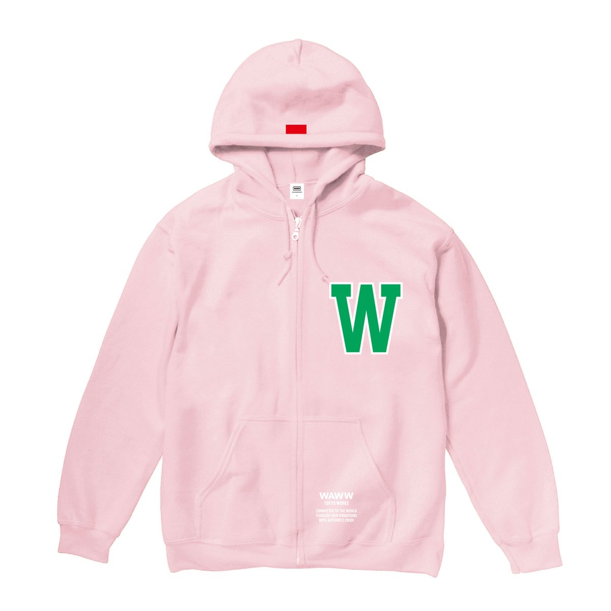 COLLEGE ZIP HOODIE | WAWW