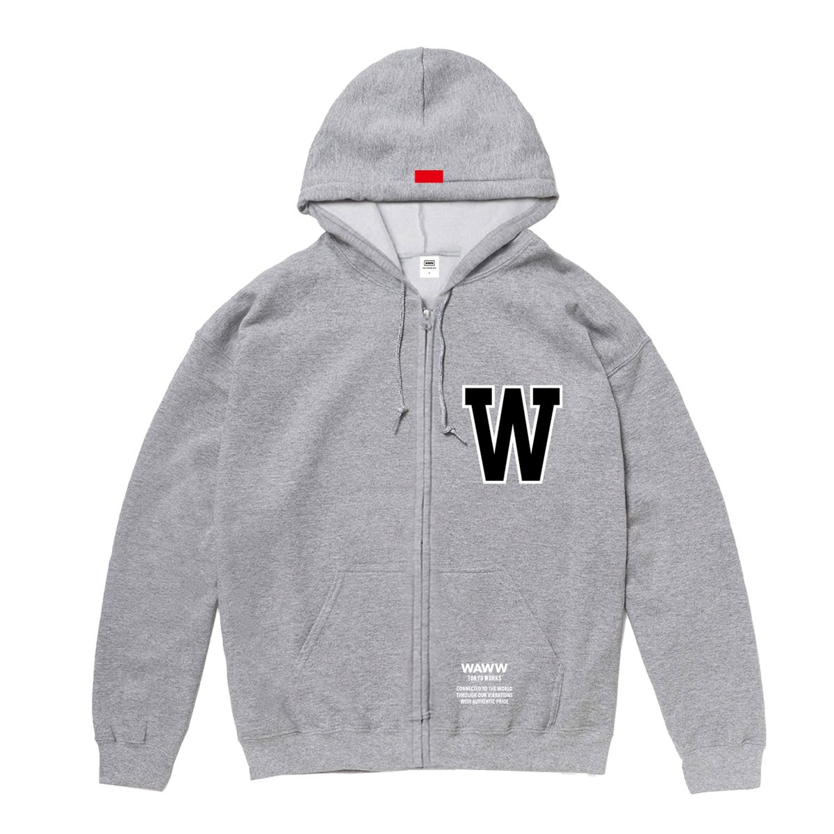 COLLEGE ZIP HOODIE | WAWW