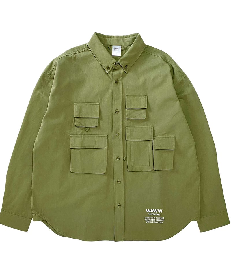 MULTI POCKET SHIRT | WAWW