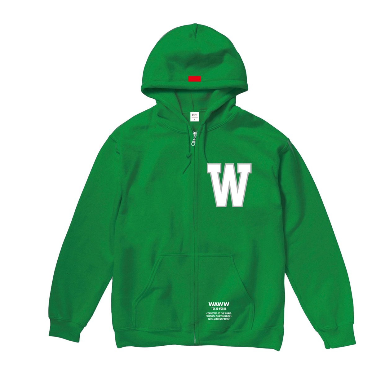 COLLEGE ZIP HOODIE | WAWW