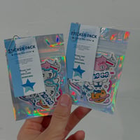 Monanbear×Astro.nasa ステッカーオーロラパック