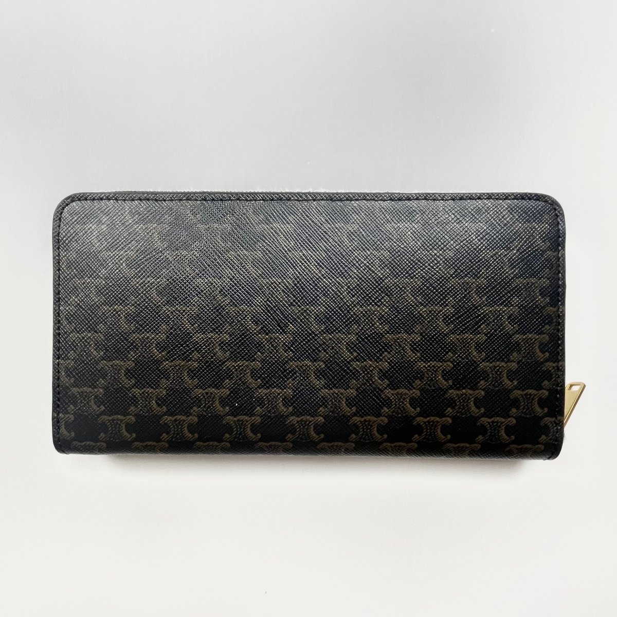 CELINE】 トリオンフ ラージ ジップウォレット ラウンド CELINE】 トリオンフ ラージ ジップウォレット ラウンド