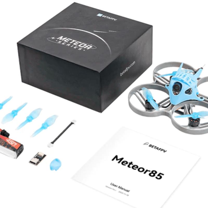 ドローン BetaFPV Meteor85 ELRS バッテリー 系統図 GPS（WDA