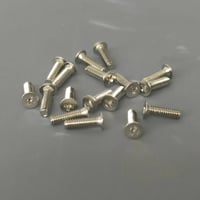 マイクロドローンモーター用ニッケルネジ1.4×3.0/4.0/5.0mm（12本入）