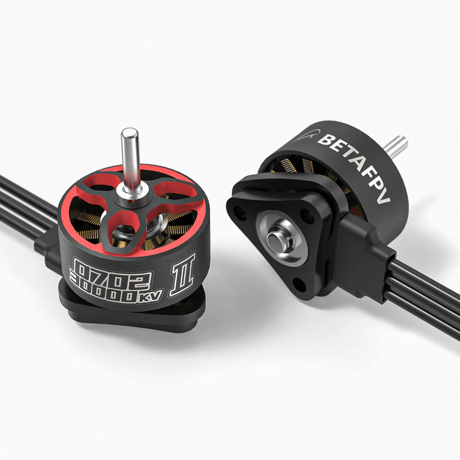 Betafpv 0702 (1| ) Brushless Motor (35mm) (4PCS)|30000KV Reddish Black
