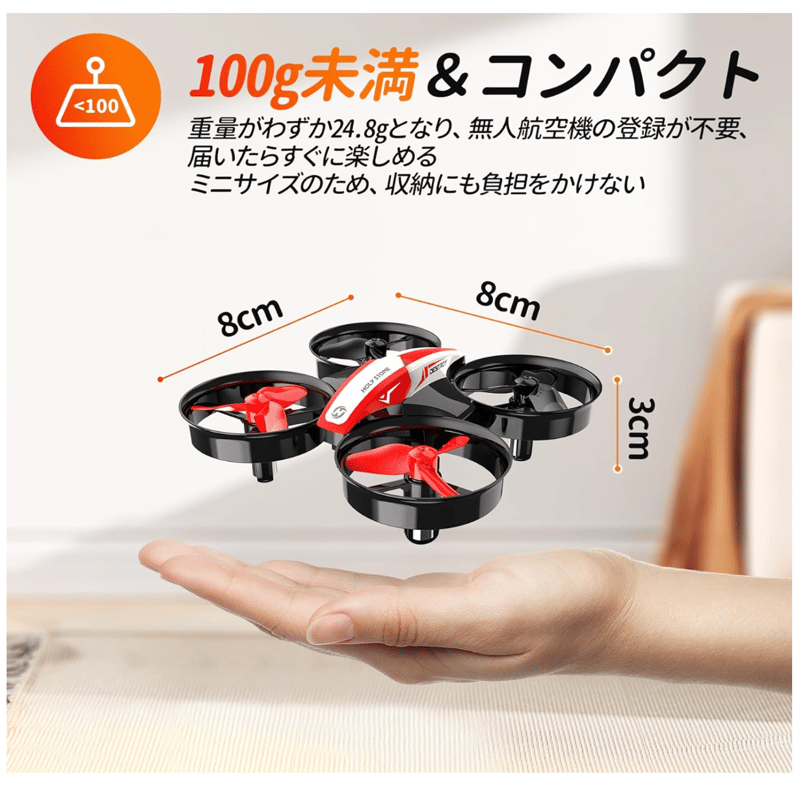 100g未満】holystone hs210【屋内向けトイドローン】 | YASUDADRONE