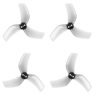 Betafpv X Gemfan D63 3-Blade Props-Gray（1.5mm Shaft 4pcs）