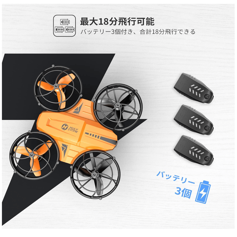 100g未満】holystone hs420【屋内向けトイドローン】 | YASUDADRONE